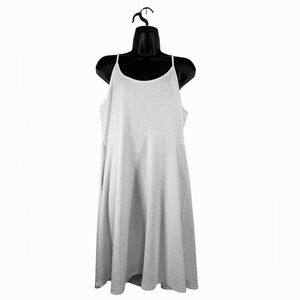 Shopo. Oatmeal Adjustable Spaghetti Strap Mini Dress/Cover-up Sz 16